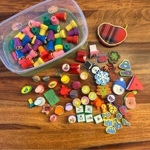 Colorful Kids Stamp Set